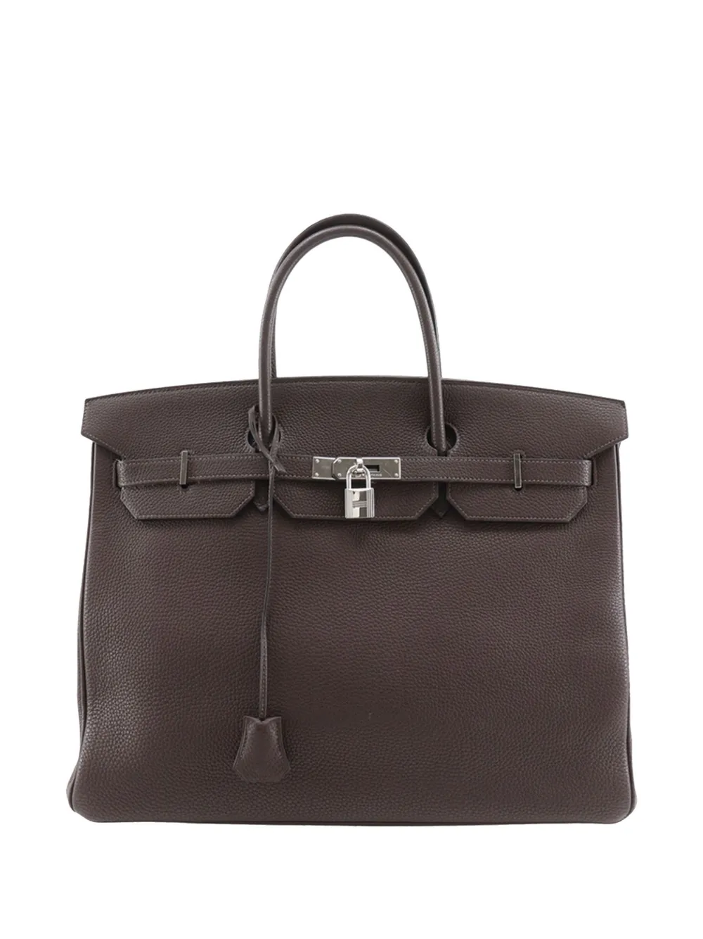 Hermès Pre-Owned 2007 Togo Birkin Retourne 40 handbag - Marrone