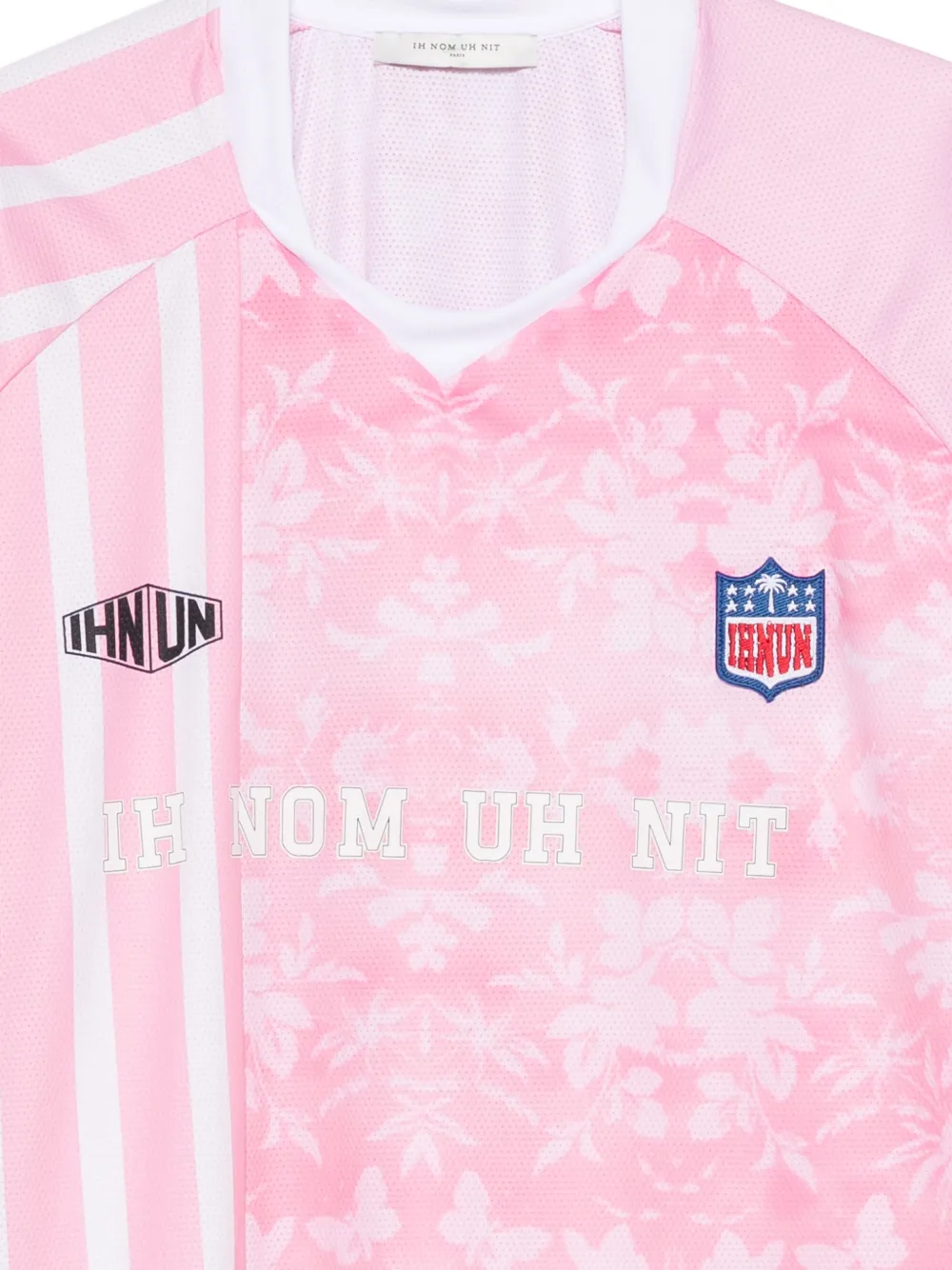 Ih Nom Uh Nit T-shirt met bloemenprint Roze