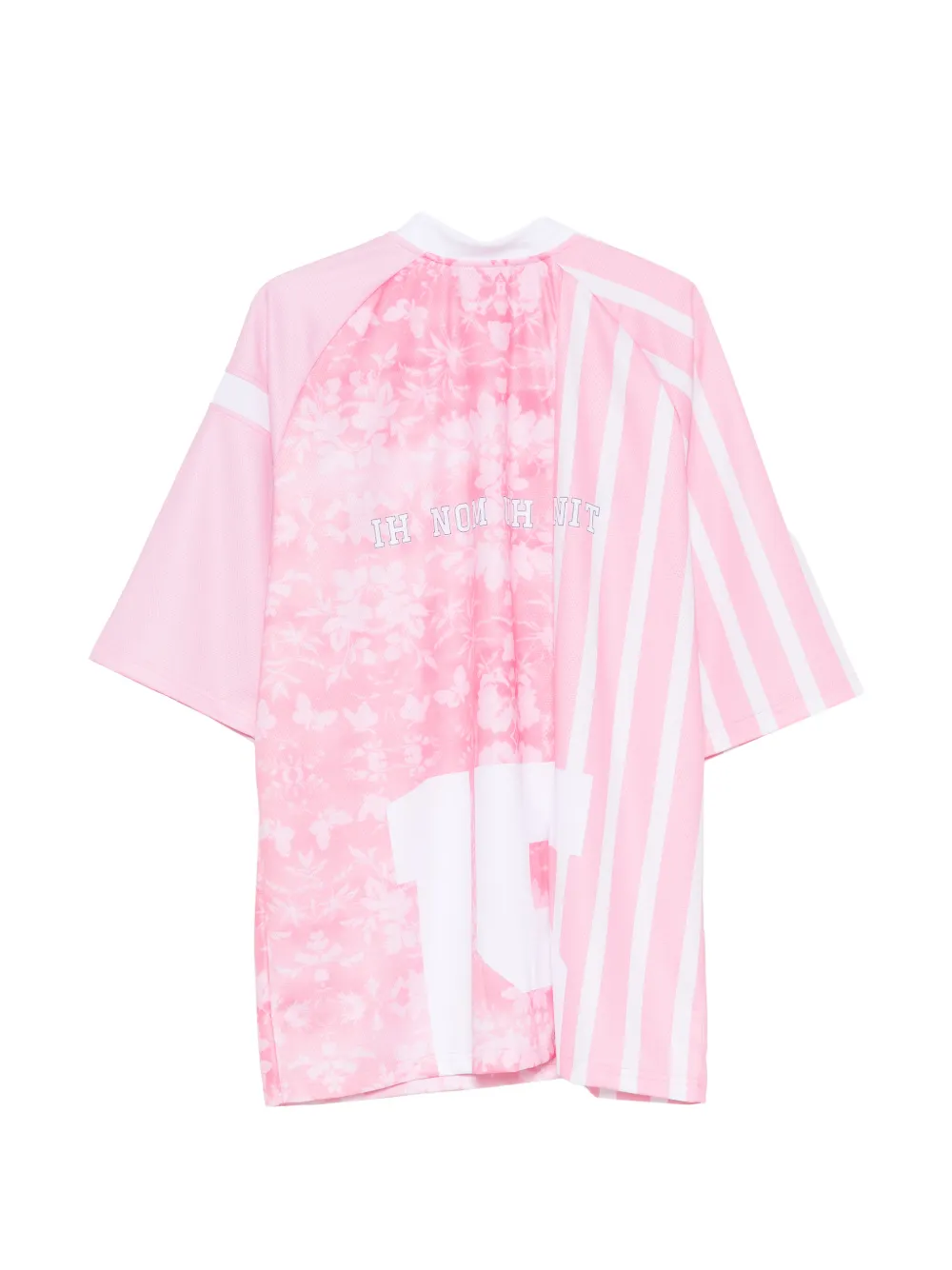 Ih Nom Uh Nit T-shirt met bloemenprint Roze
