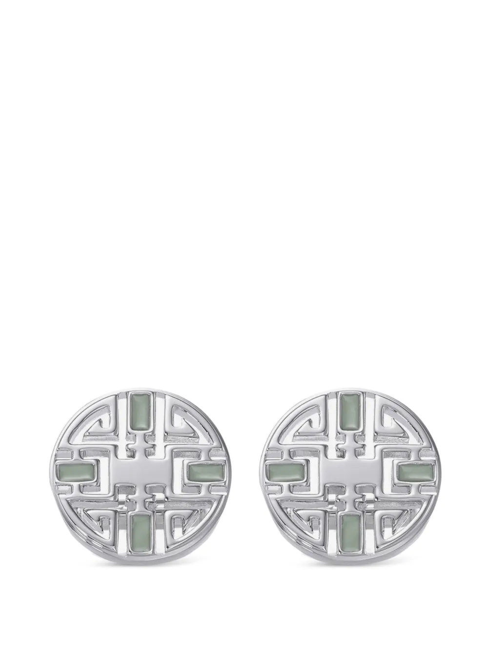Shanghai Tang Tang Longevity cufflinks - Silber