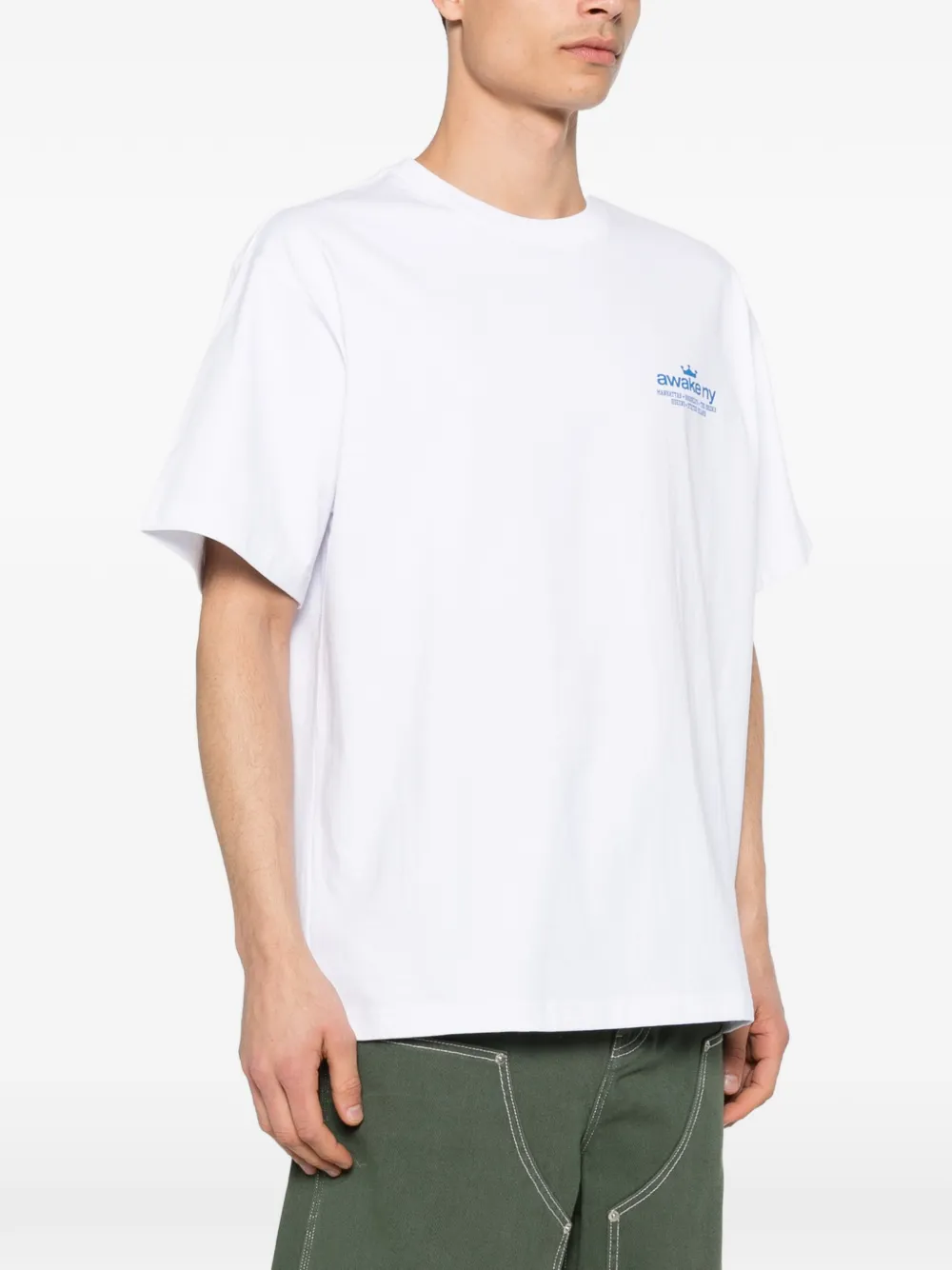 Awake NY Good Everywhere T-shirt Wit