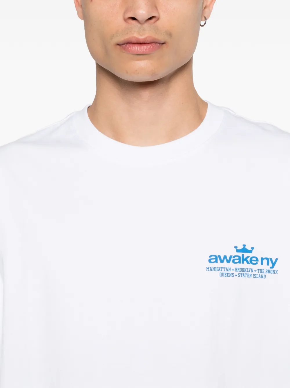 Awake NY Good Everywhere T-shirt Wit