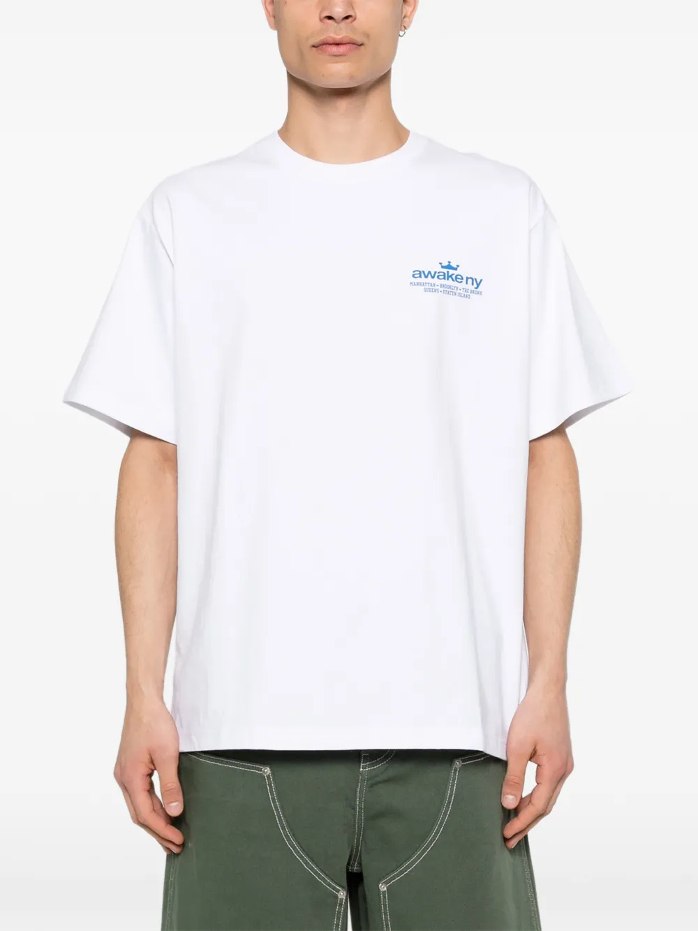 Awake NY Good Everywhere T-shirt Wit