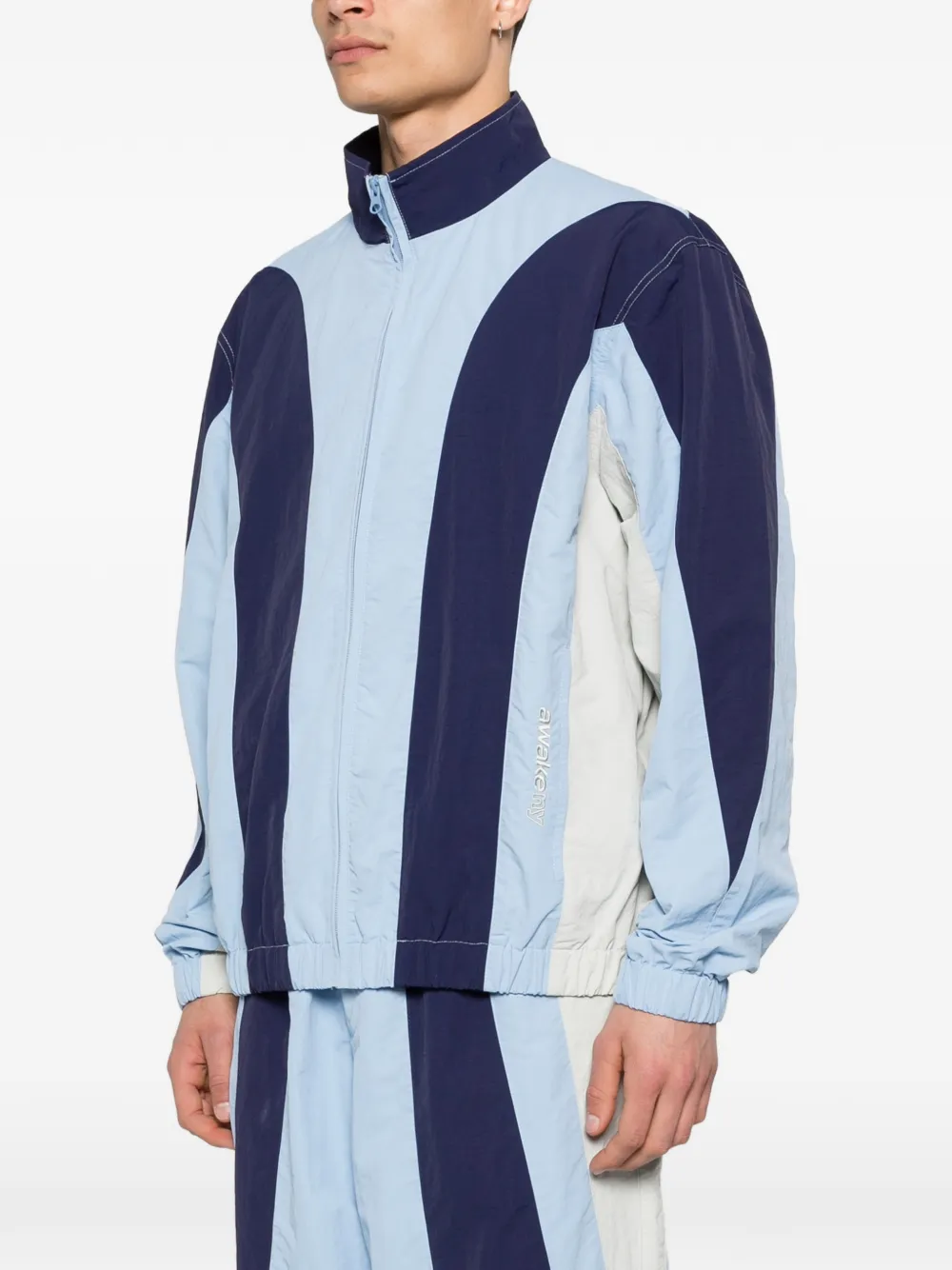  Awake Ny Pusherman Zipped Sweatshirt - Blue 