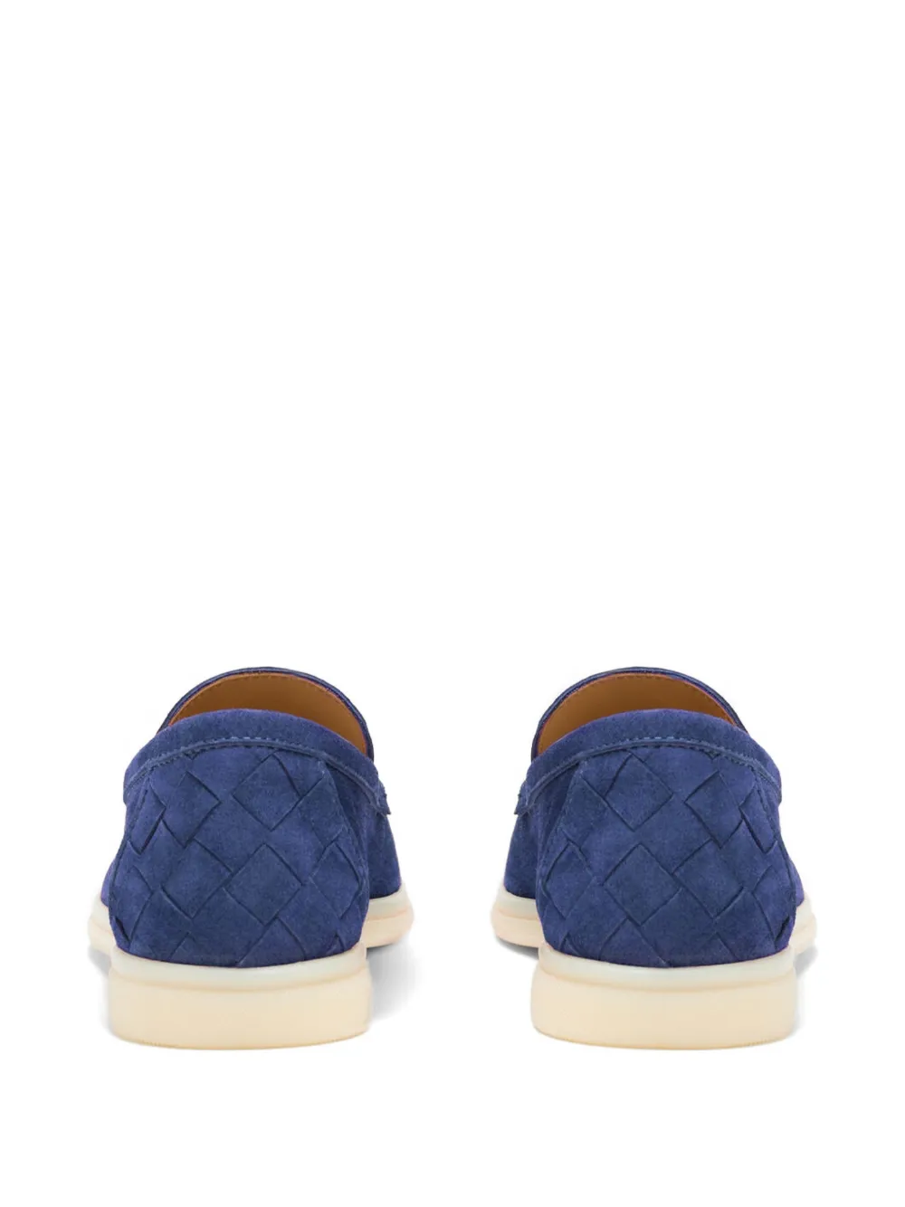 Scarosso Ludovico suède loafers Blauw