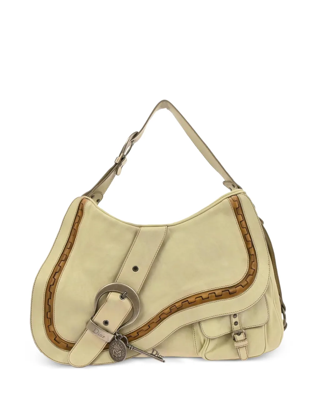 Christian Dior Pre-Owned Borsa tote Gaucho 2007 - Toni neutri