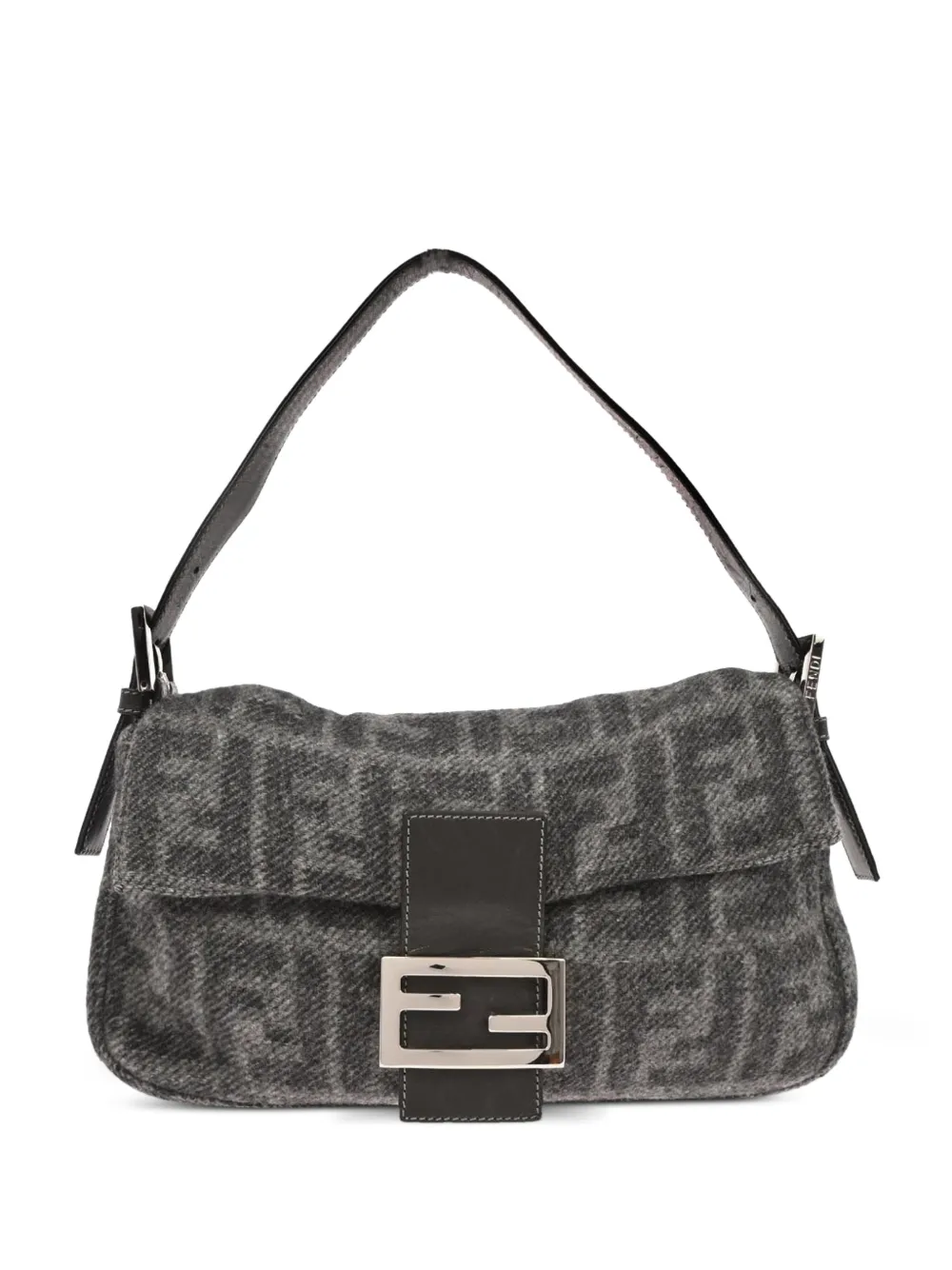 Fendi Pre-Owned 2009 Baguette Zucca monogram pattern handbag - Grey