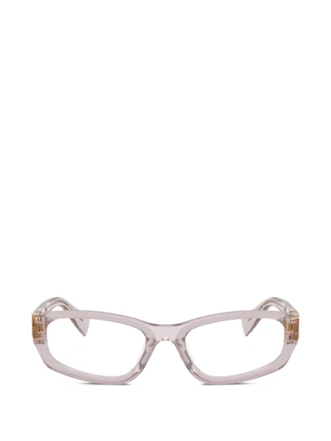Miu Miu Eyewear logo-detail glasses
