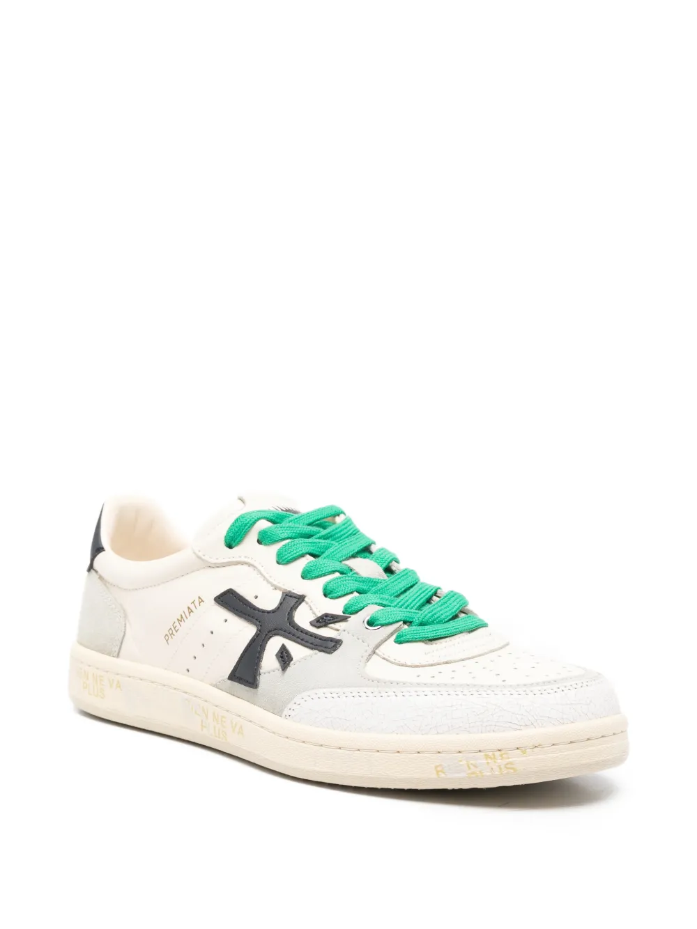 Premiata BSKT Clay 7262 sneakers met applicatie Beige