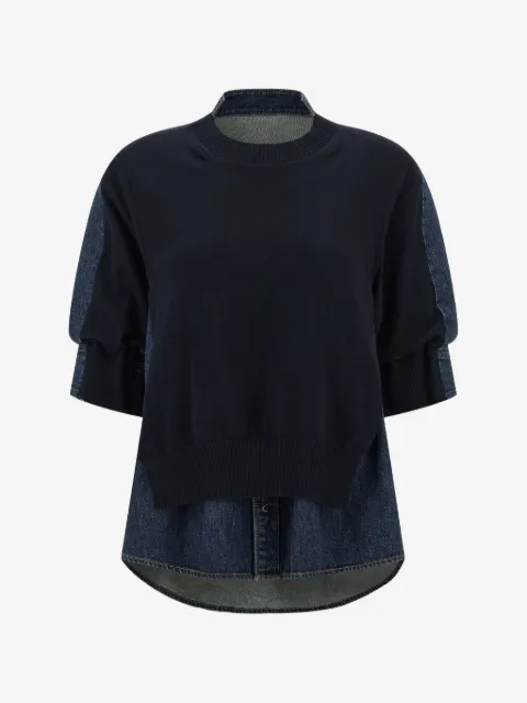sacai Top in blousestijl