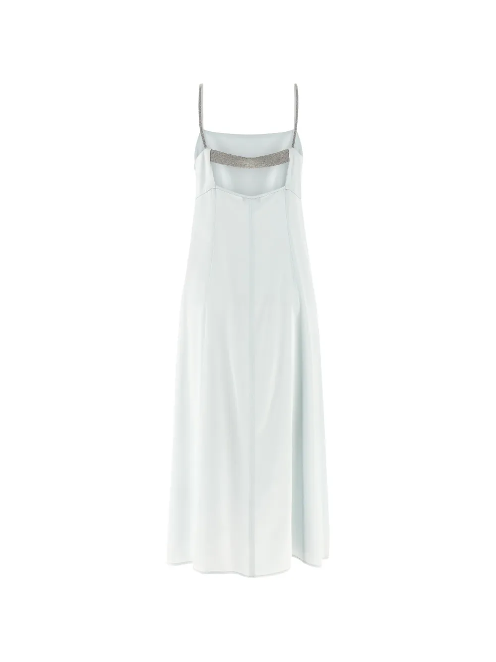 Peserico Punto Luce maxi-jurk Wit