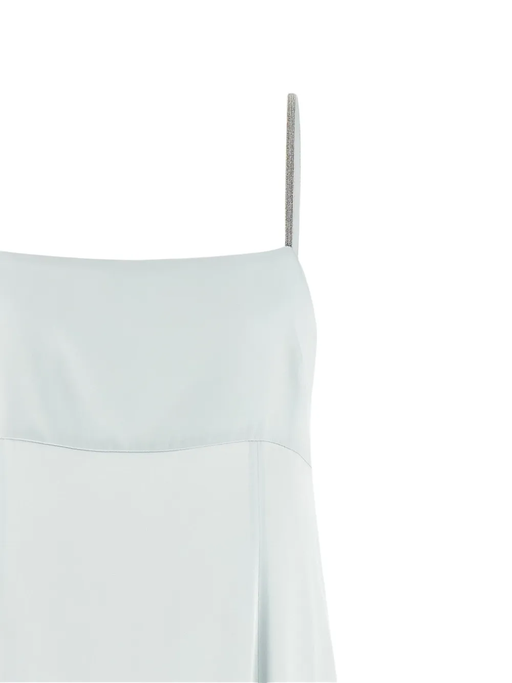 Peserico Punto Luce maxi-jurk Wit