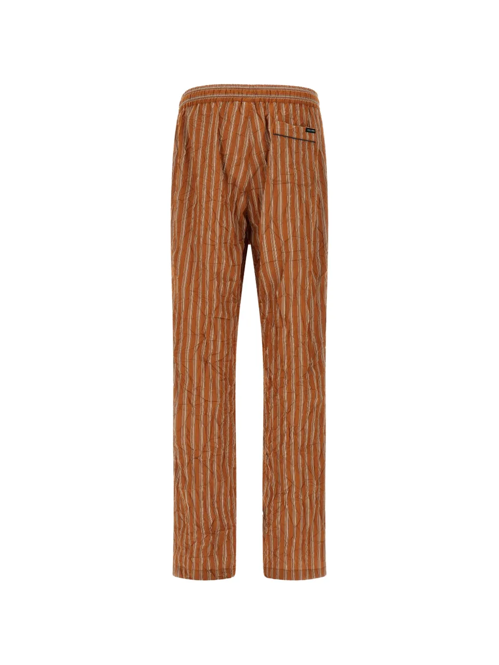 Dolce & Gabbana Vanity gestreepte straight broek Bruin