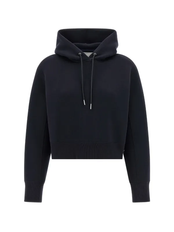 Sacai Long-sleeve Hoodie in Blue
