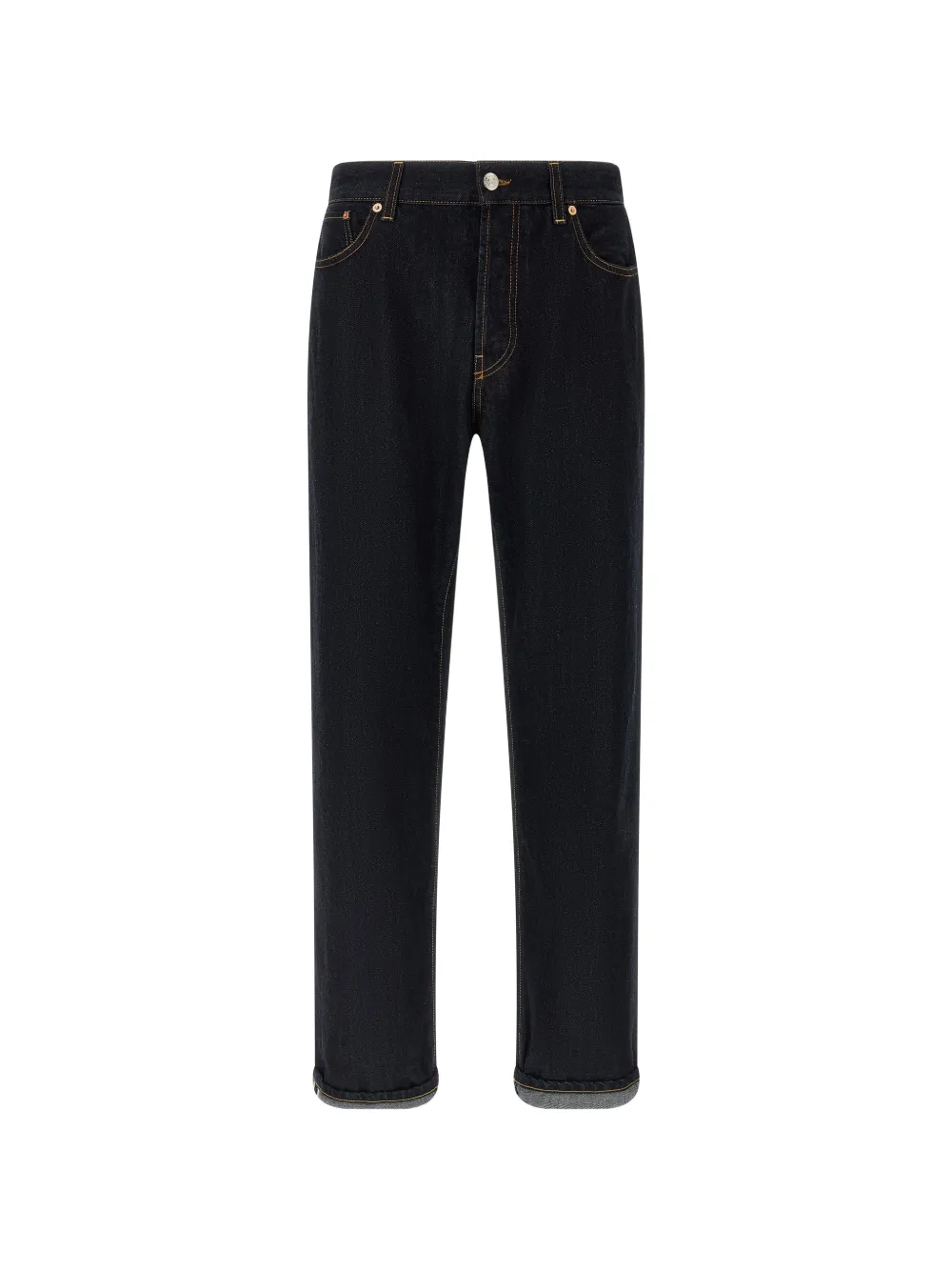 Department 5 contrast-stitching jeans - Blu