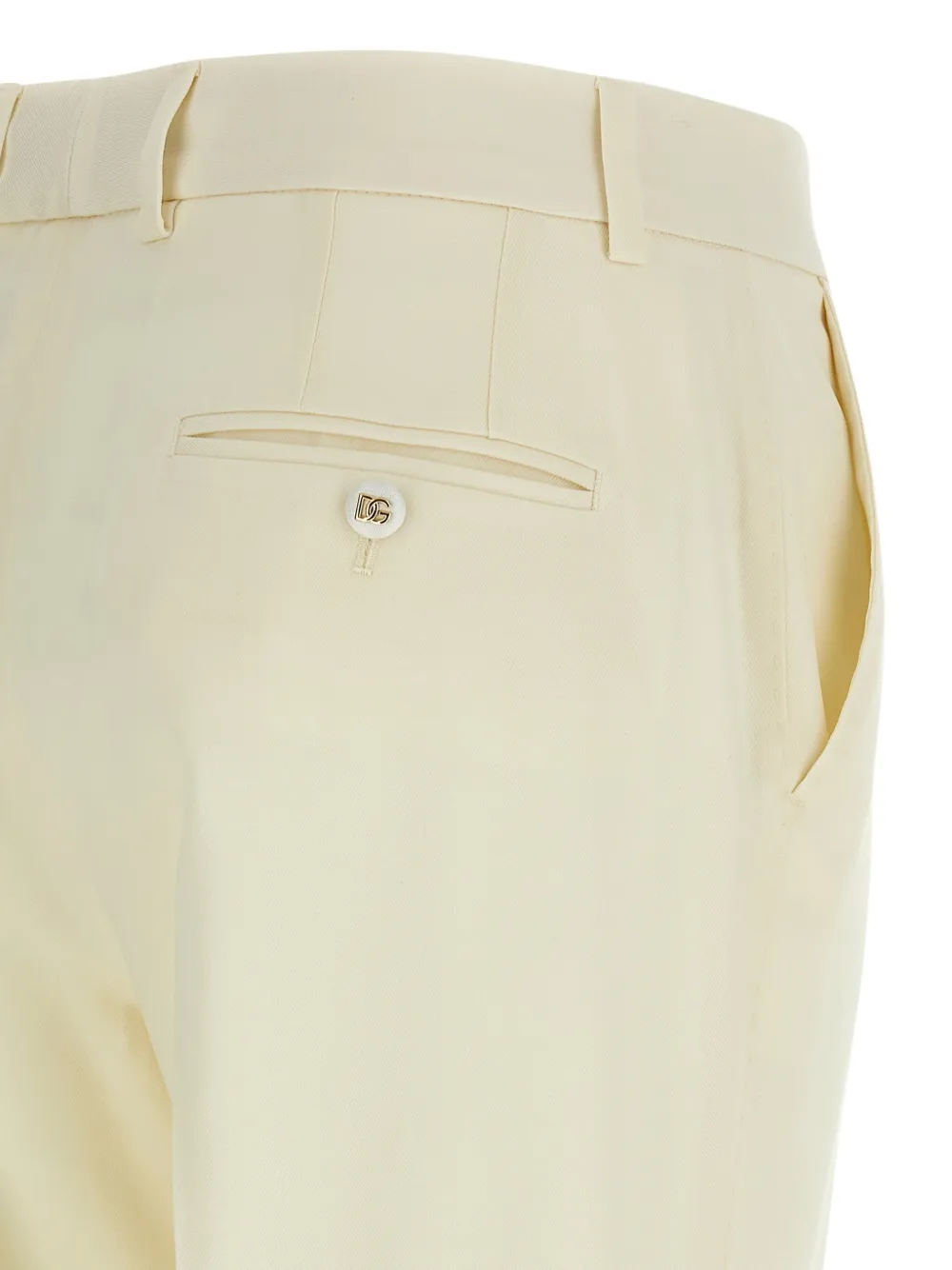 Dolce & Gabbana Plooibroek Wit