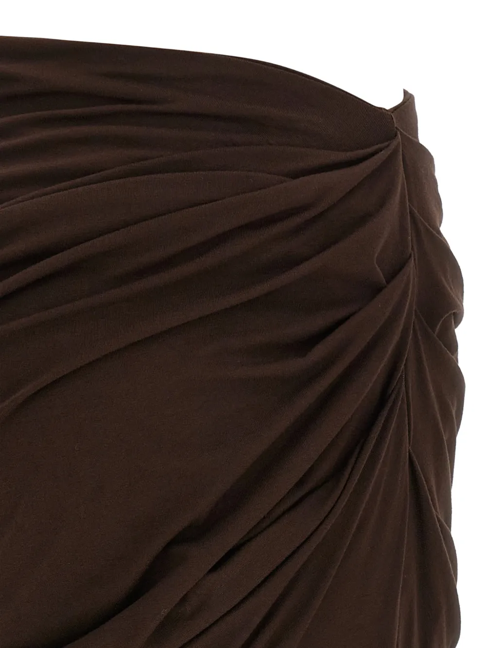 Drape Maxi Skirt
