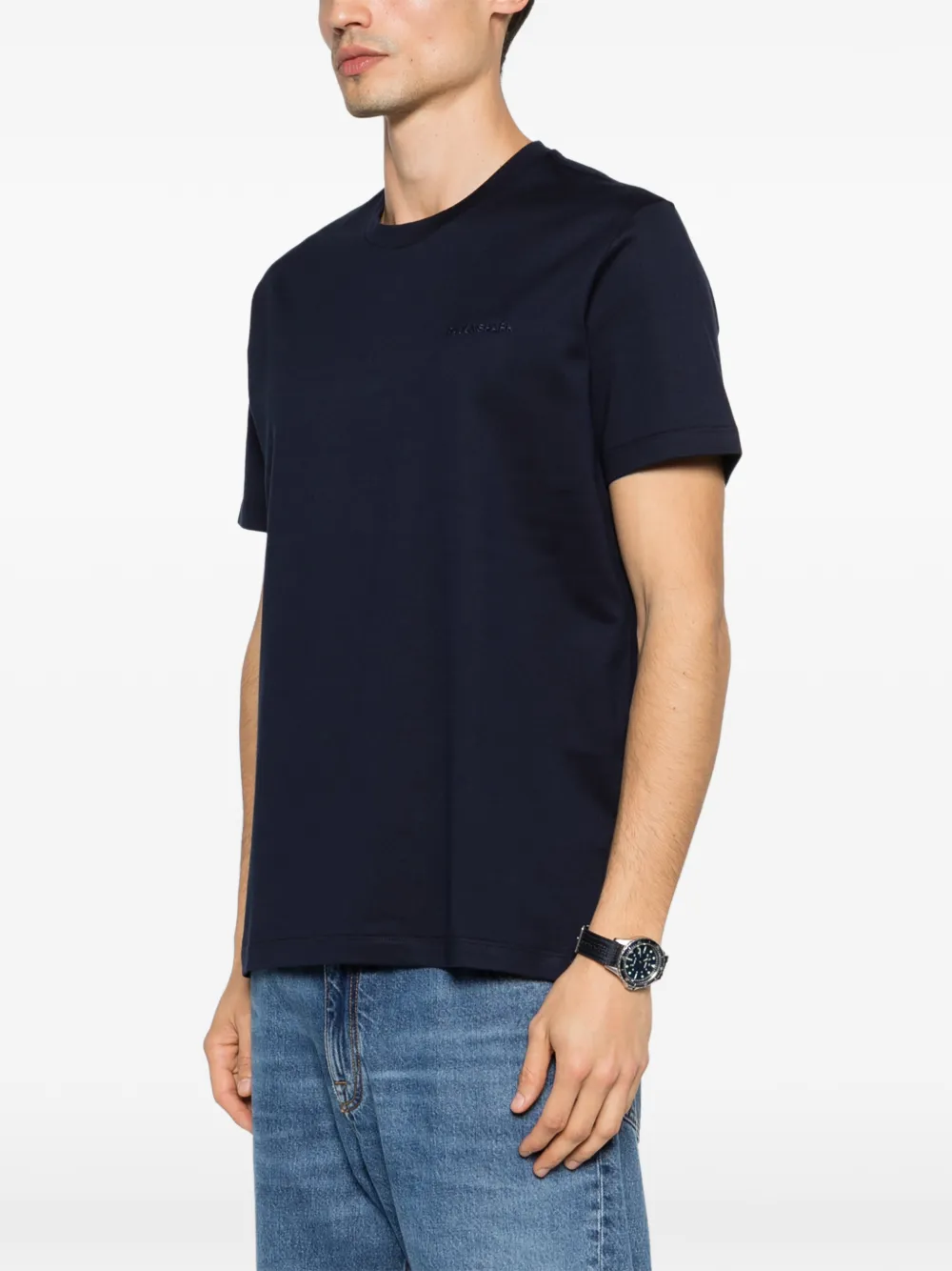 Paul & Shark T-shirt met logo Blauw