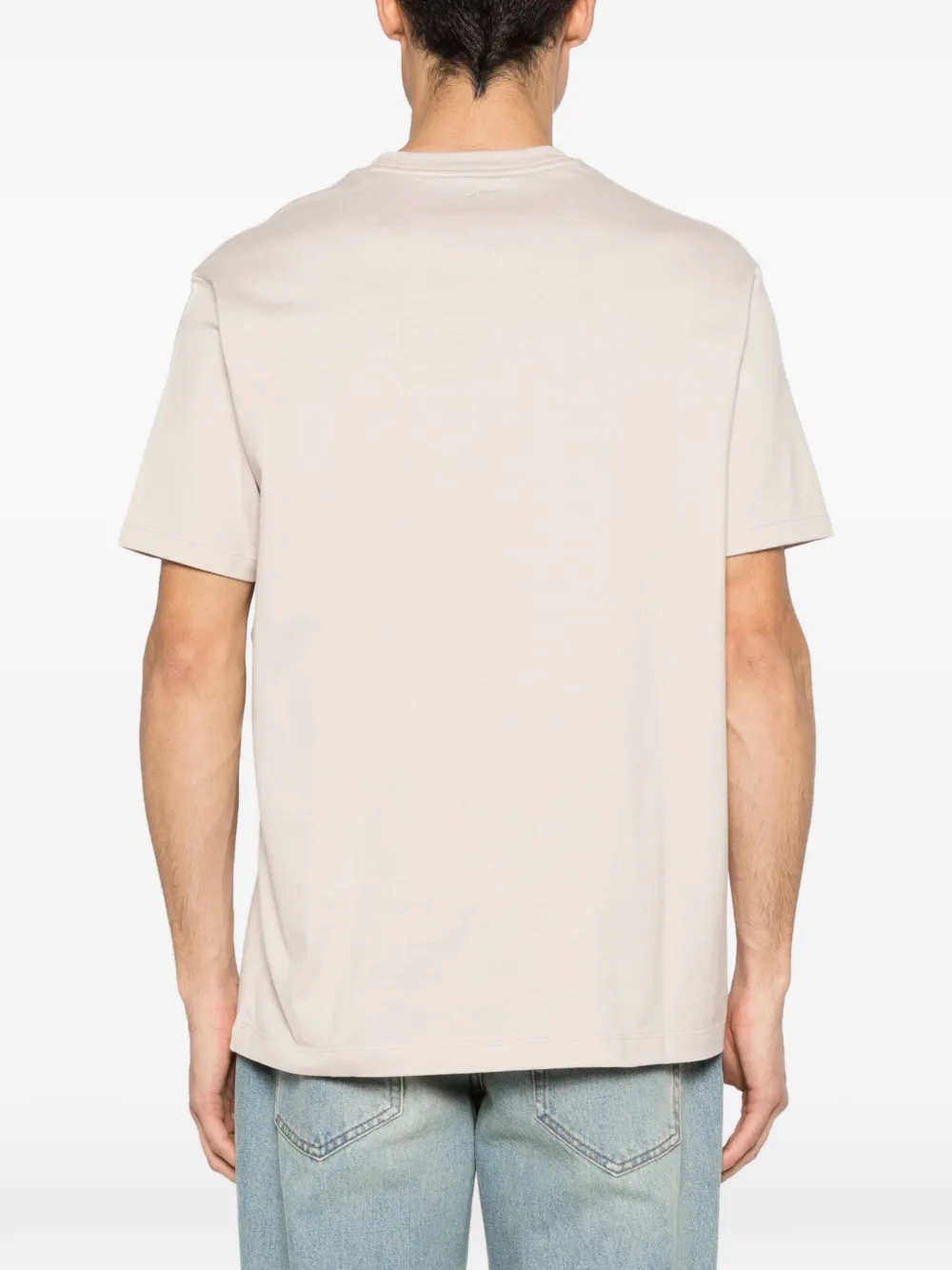 Paul & Shark T-shirt met logodetail Beige