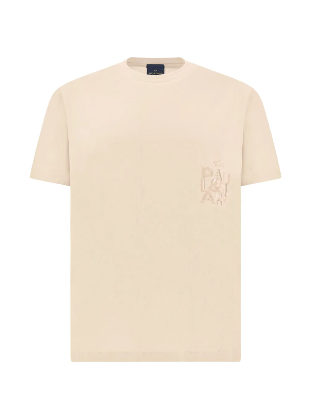 Paul & Shark embroidered T-shirt - Toni neutri