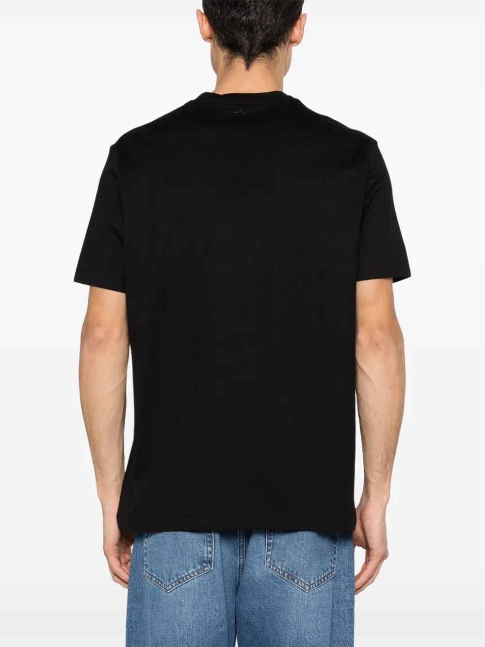Paul & Shark T-shirt met logo Zwart