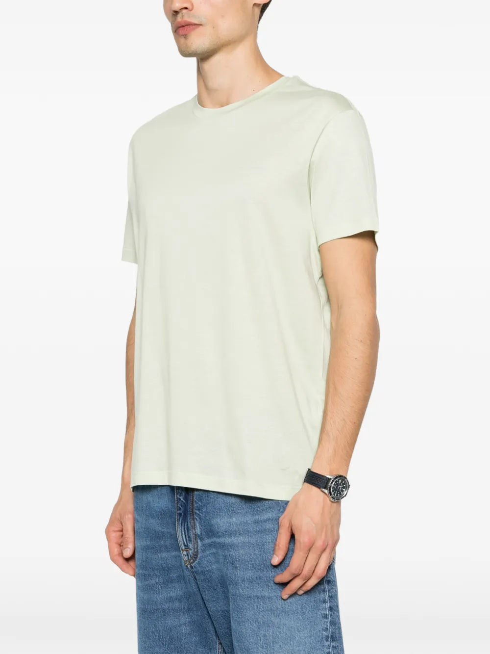 Paul & Shark T-shirt met ronde hals Groen