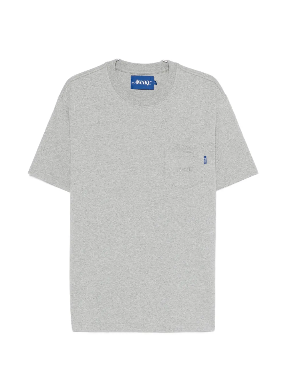 Awake NY chest-pocket T-shirt - Grigio