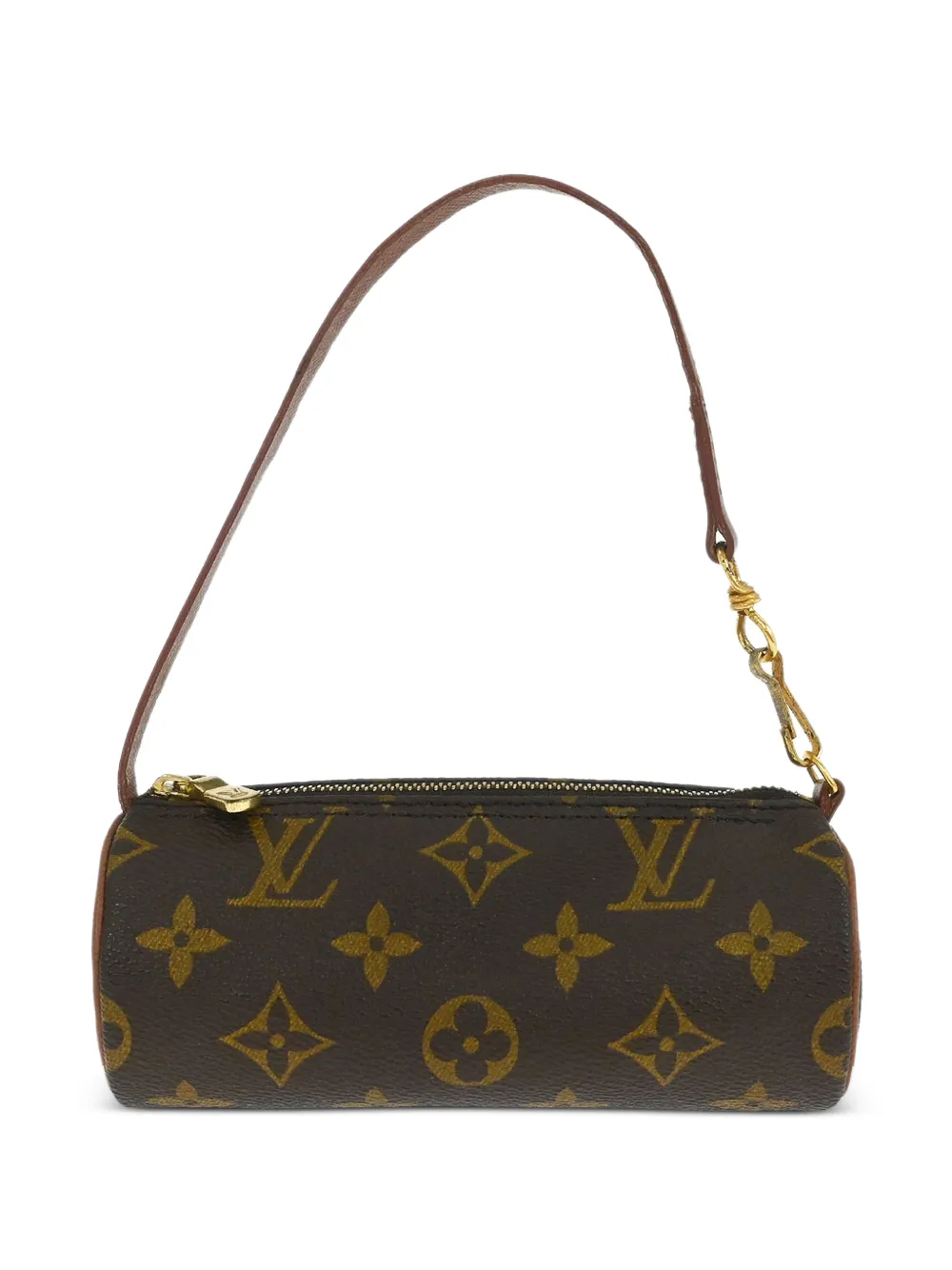 Louis Vuitton Pre-Owned Borsa a spalla Papillon mini anni '90 - Marrone