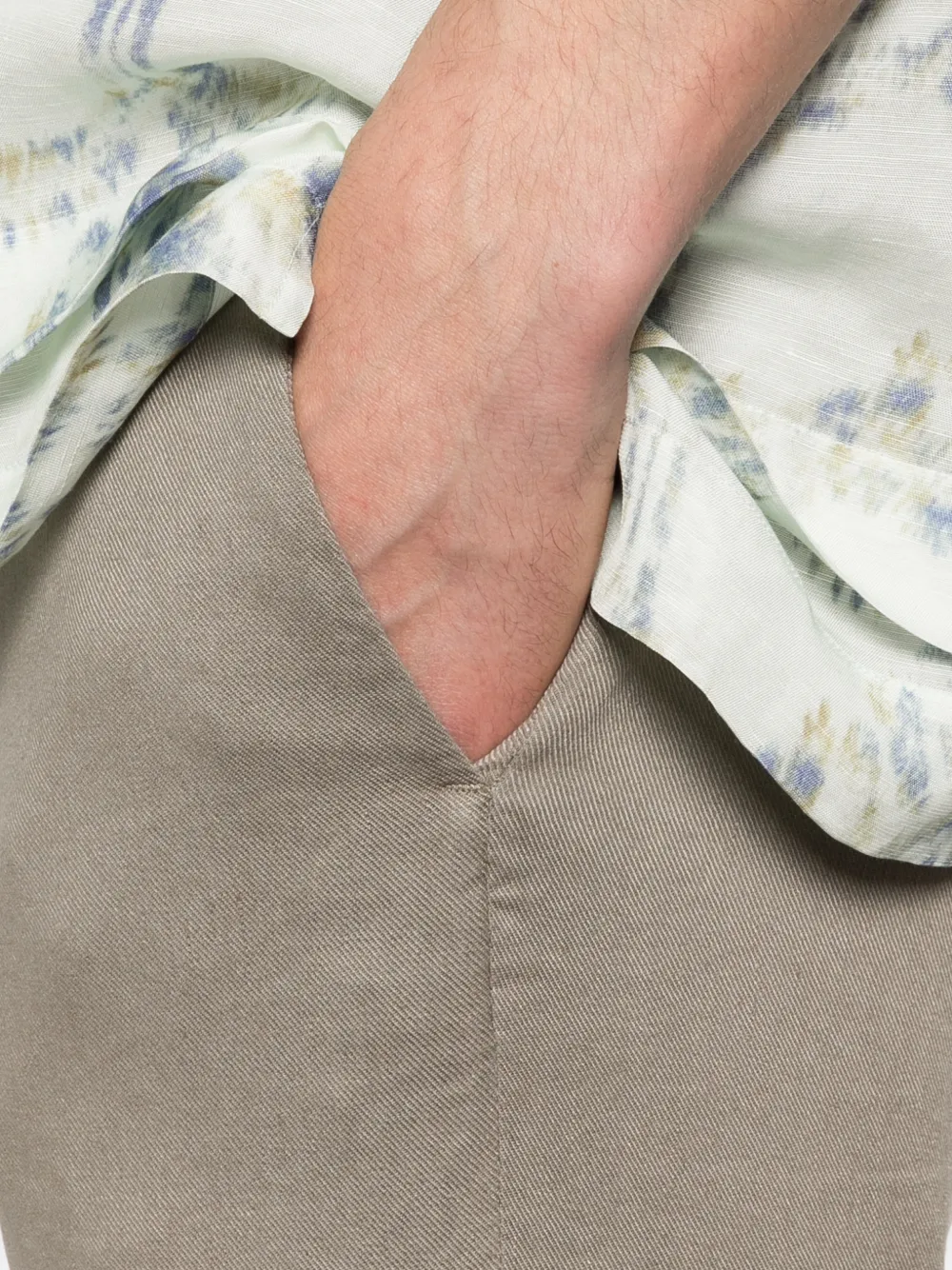 Jacob Cohën Gray broek met knoop Beige