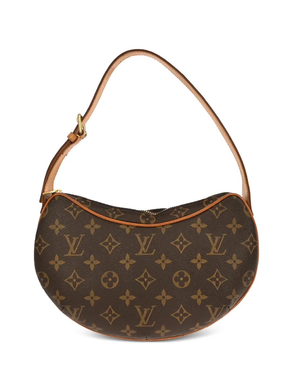 Louis Vuitton Pre-Owned 2003 Monogram Croissant PM canvas handbag - Marrone