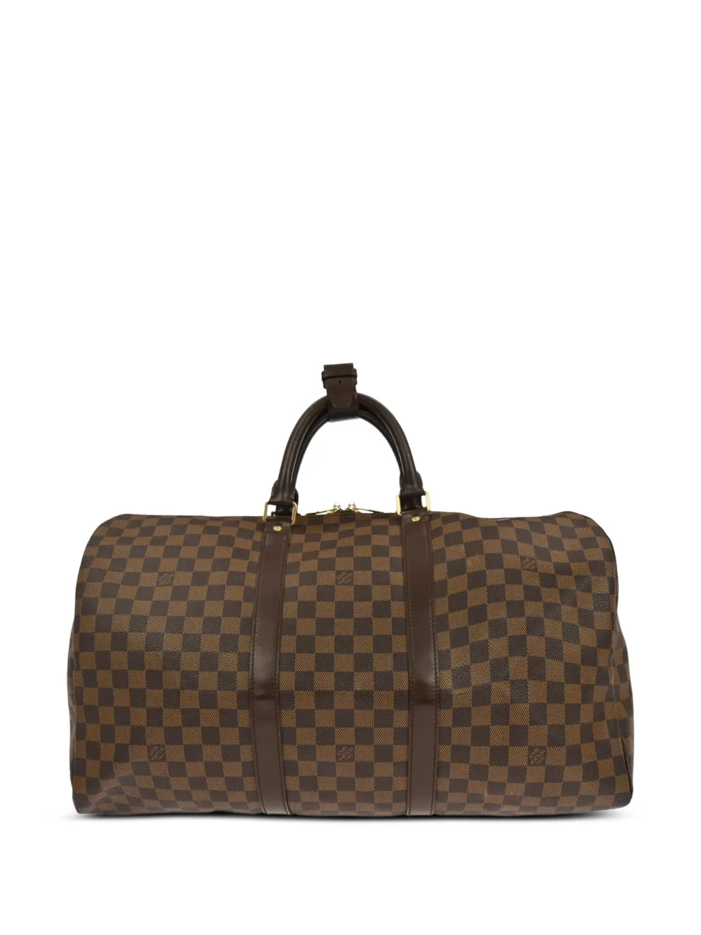 Louis Vuitton Pre-Owned Borsa tote Keepall con motivo Damier 2006 - Marrone
