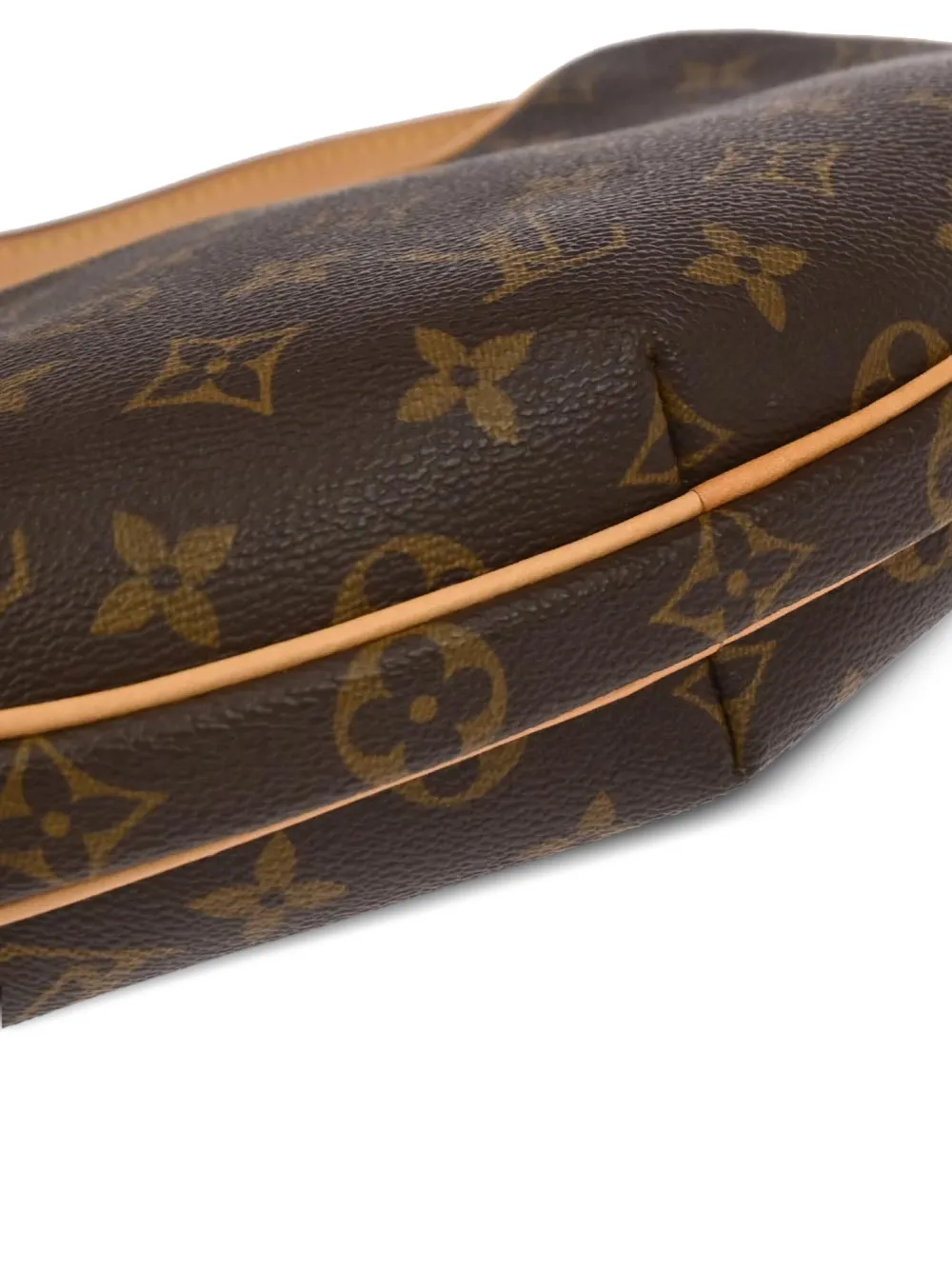 Louis Vuitton Pre-Owned 2005 PM Croissant canvas schoudertas met monogram Bruin