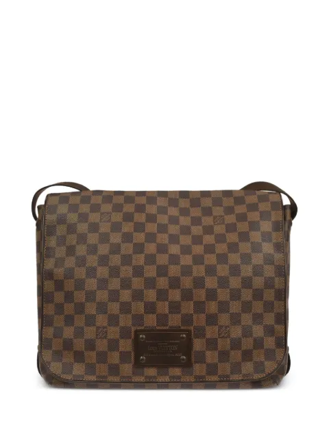Louis Vuitton Pre-Owned GM Brooklyn damier-pattern messenger bag