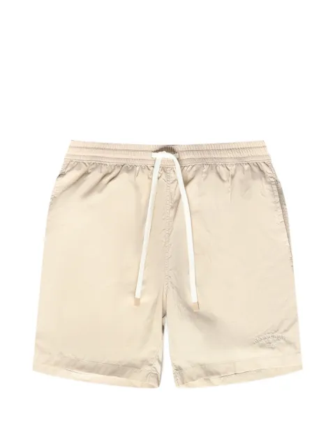 Eleventy logo-embroidered swim shorts
