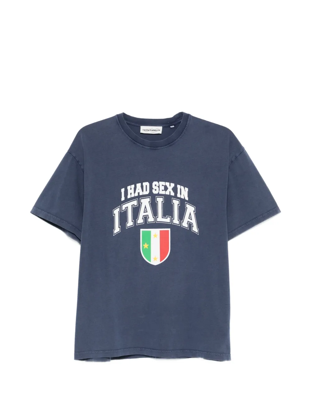 CARNE BOLLENTE Ciao Bella graphic T-shirt - Blu