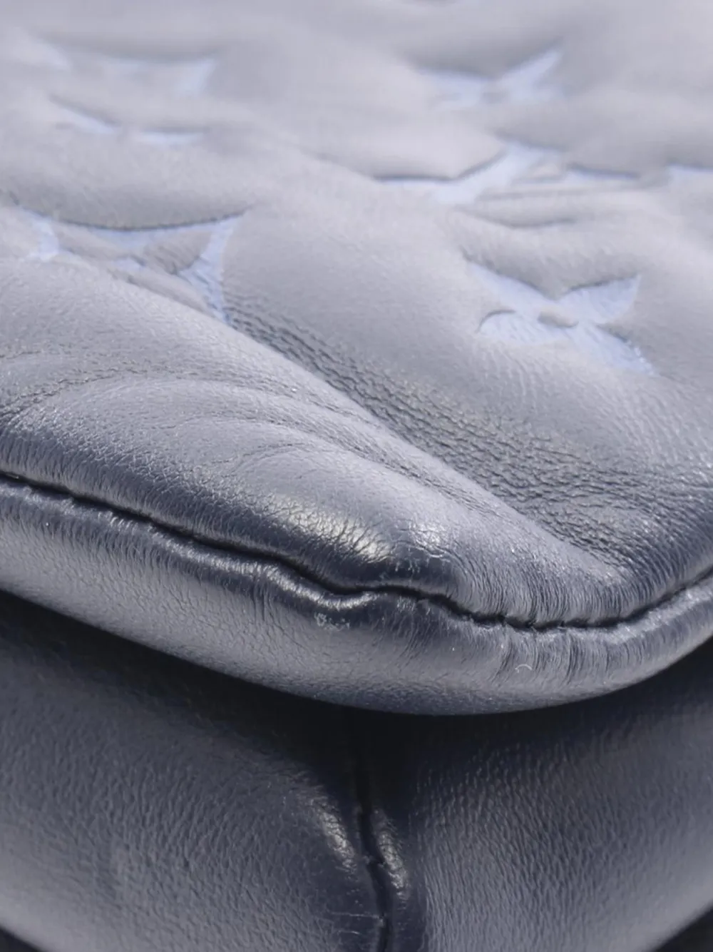 2021-2026 Monogram Embossed Puffy Lambskin Coussin Pm Crossbody Bag