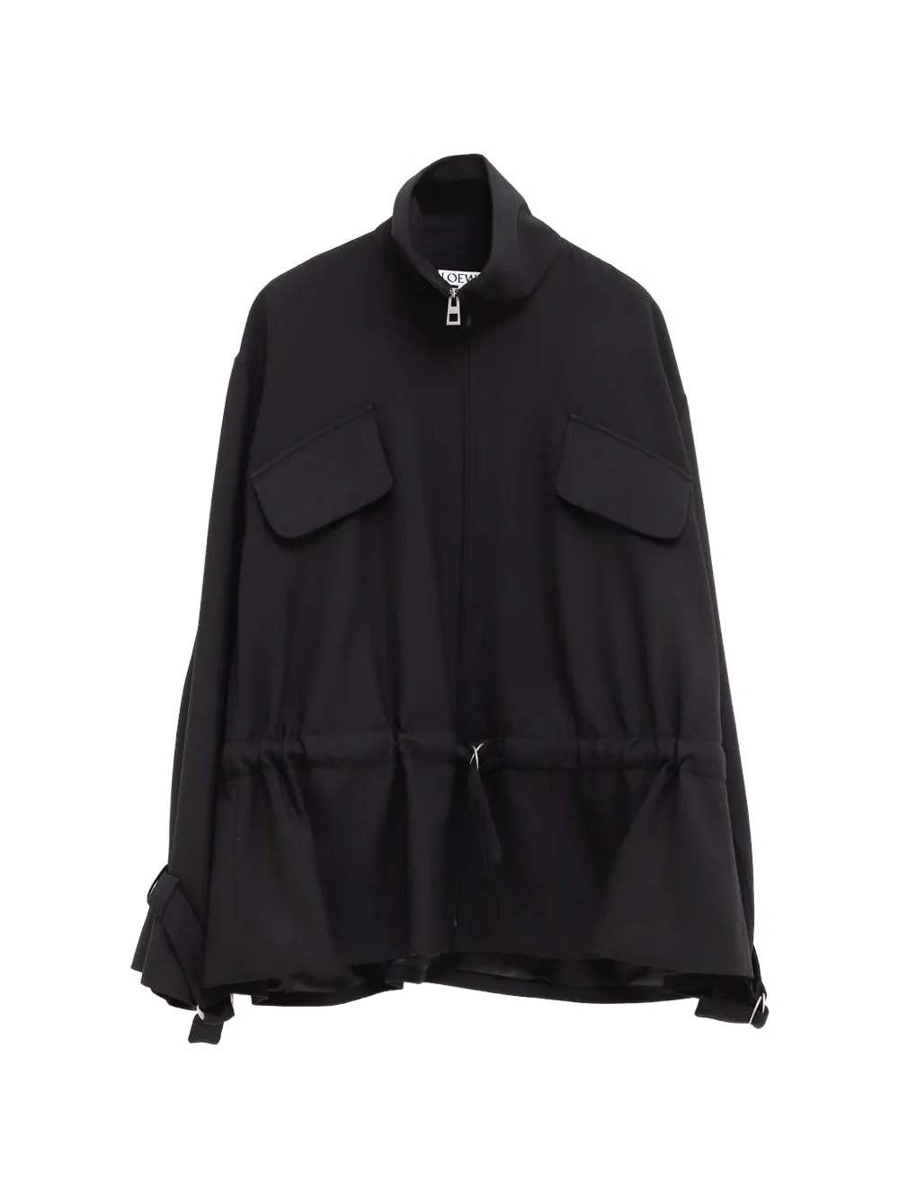 LOEWE pocket drawstring jacket - Nero