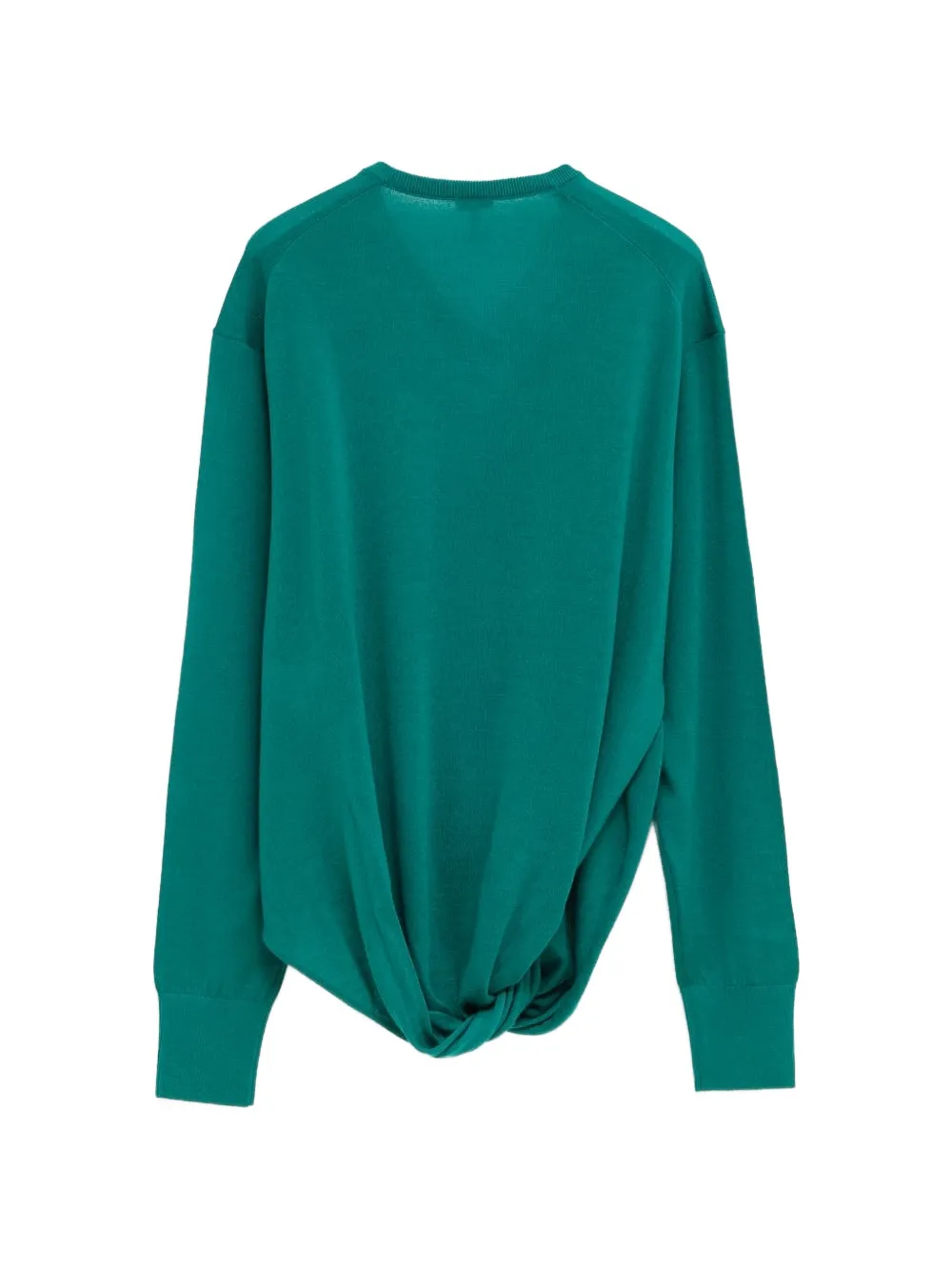 Loewe Sweater in Wool in Green, view 2