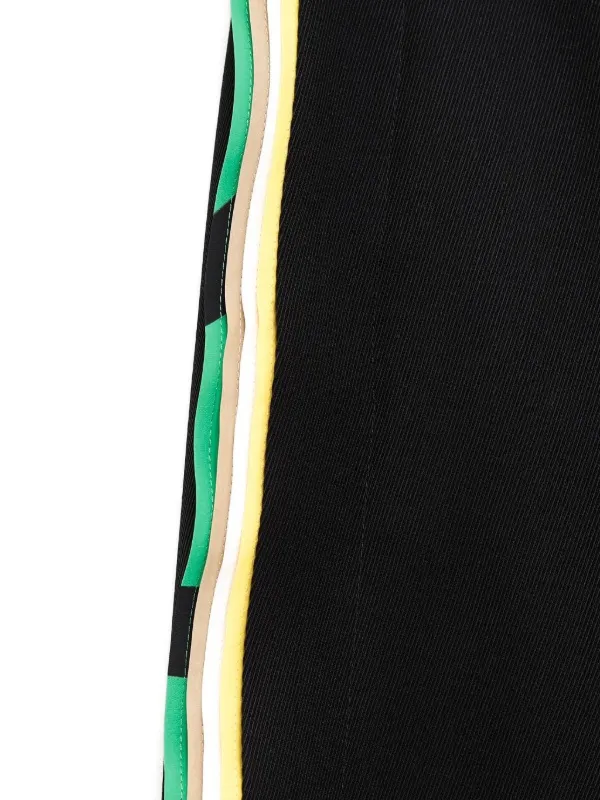 LOEWE ストライプ パンツ | ブラック | FARFETCH JP