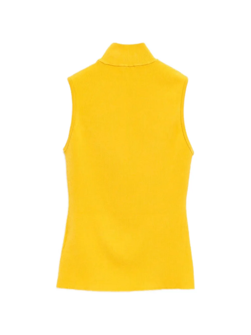  Loewe Logo-detail Turtleneck Top - Yellow 