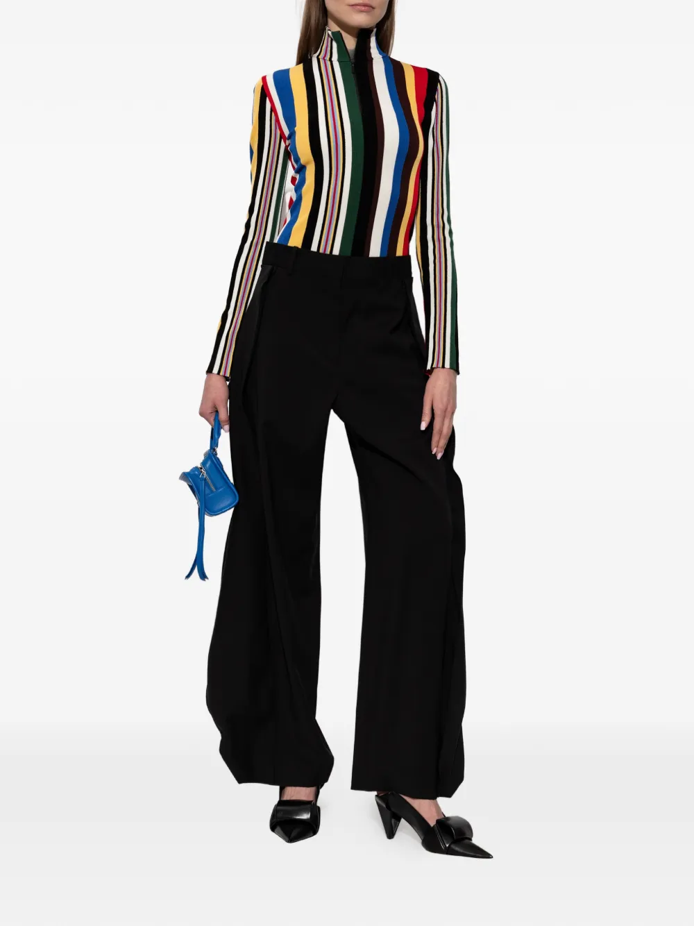 LOEWE Plooibroek Zwart