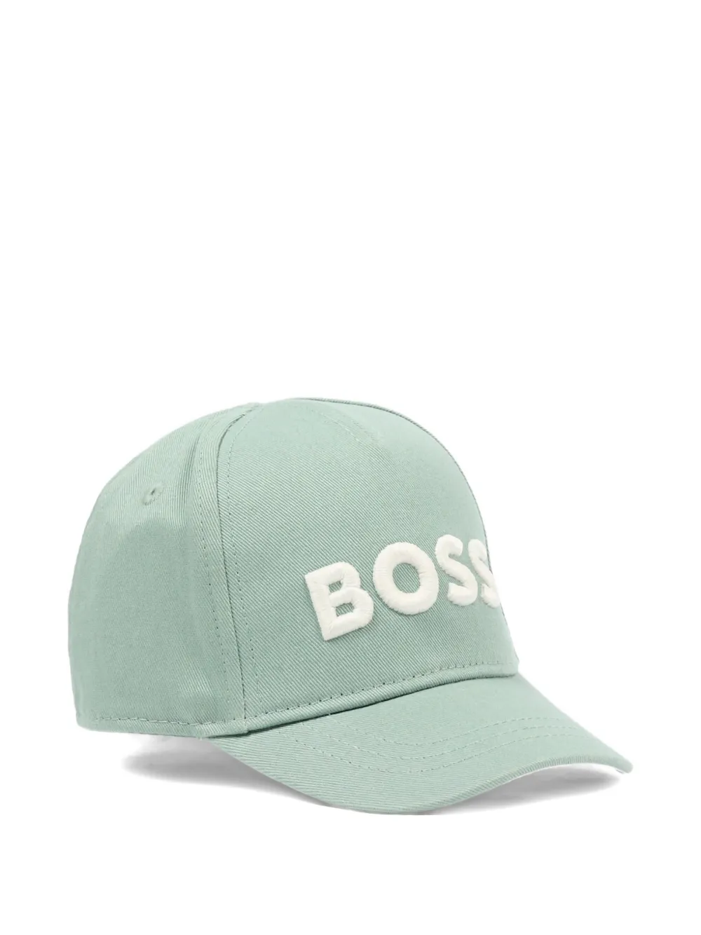  Boss Kidswear Logo-embroidered Cap - Green 