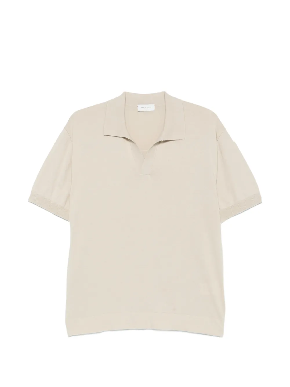 Paolo Pecora T-shirt con scollo a V - Toni neutri