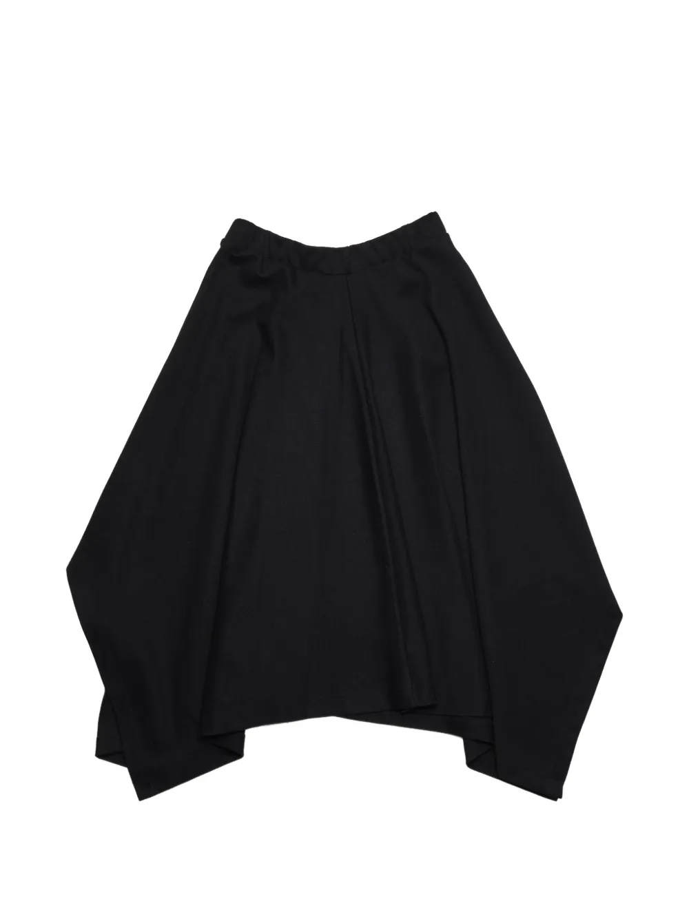 Niccolò Pasqualetti draped handkerchief-hem skirt - Nero