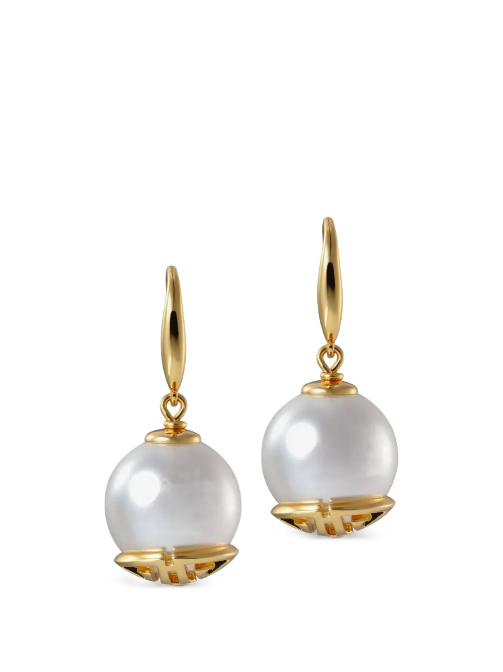  Shanghai Tang Tang Of Metal Drop Earrings - Gold 