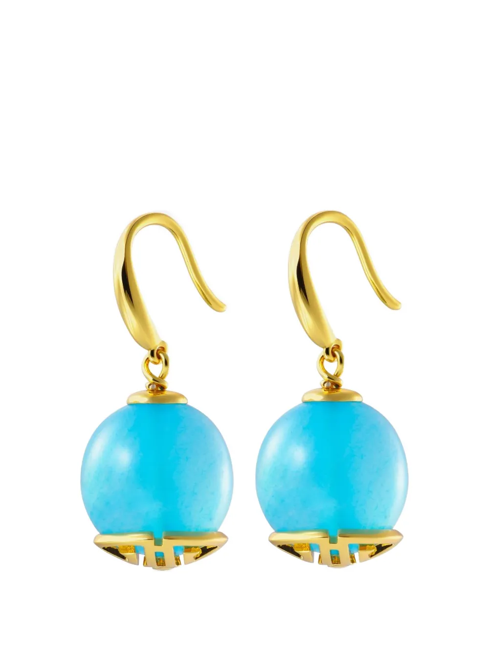 Shanghai Tang Tang Of Water earrings - Oro