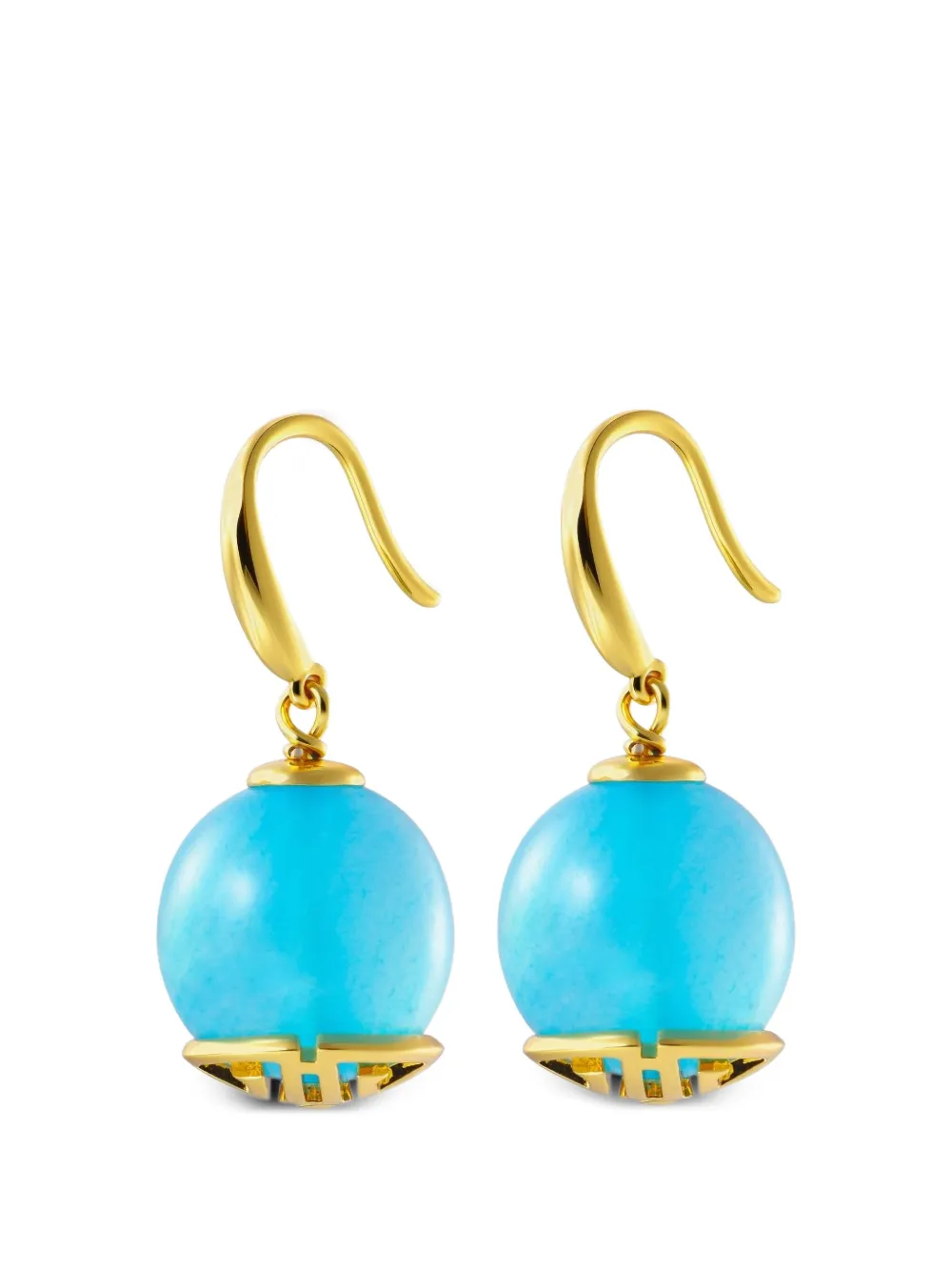 Shanghai Tang Tang Of Water earrings - Oro