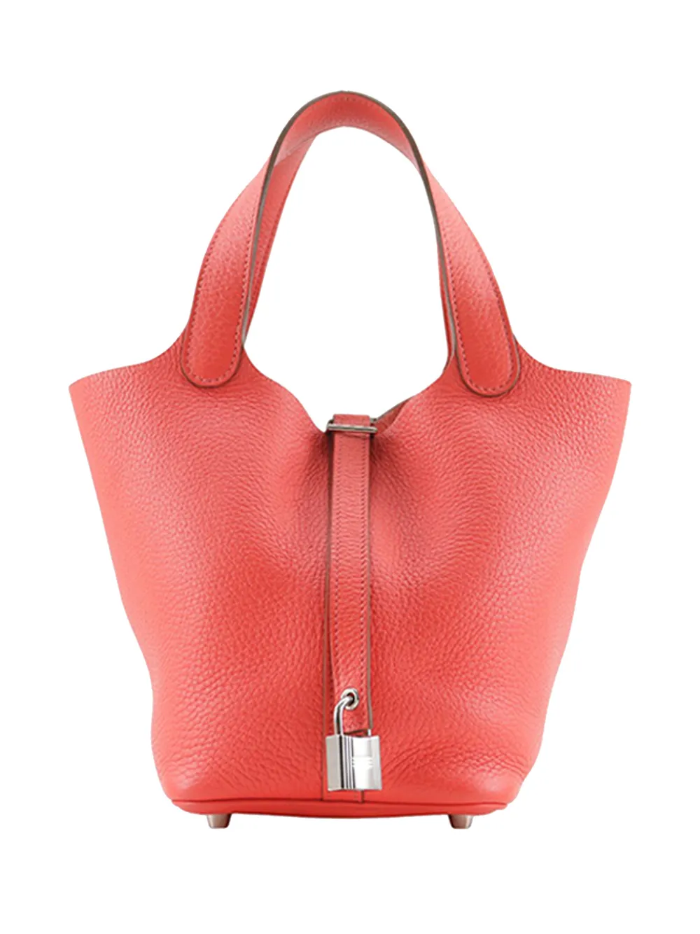 Hermès Pre-Owned 2012 Clemence Picotin Lock 18 handbag - Rosso