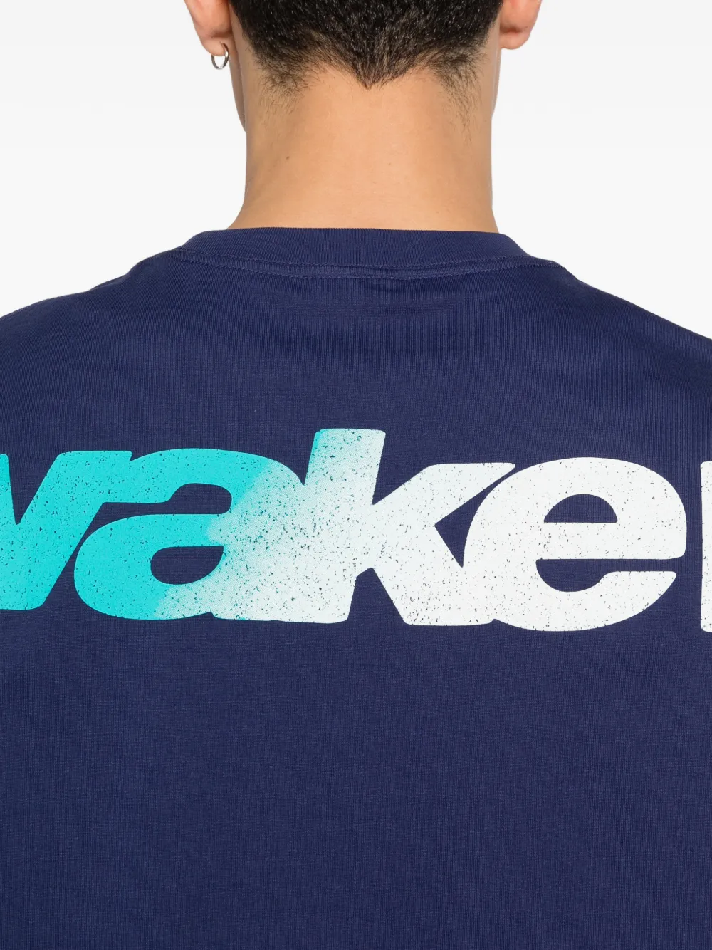 Awake NY T-shirt met ronde hals Blauw