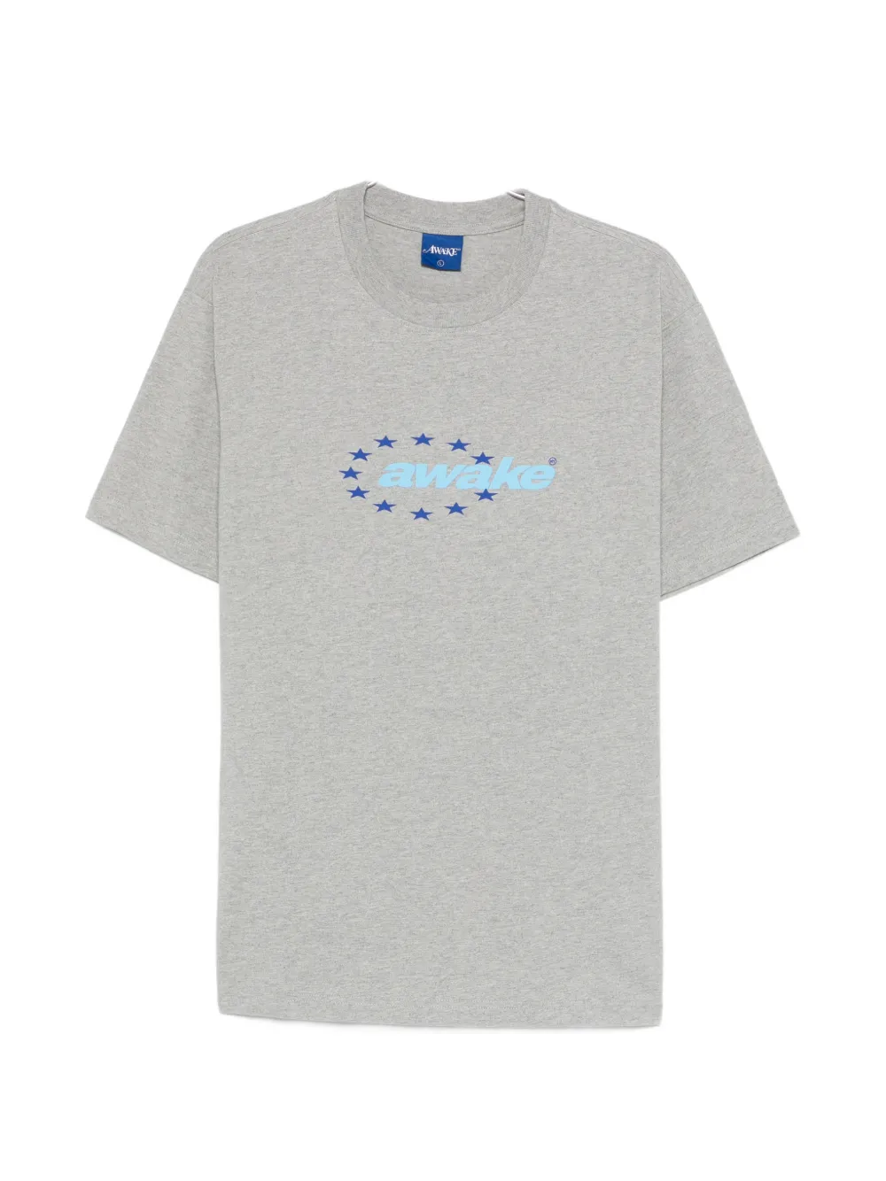 Awake NY graphic-print T-shirt - Grigio